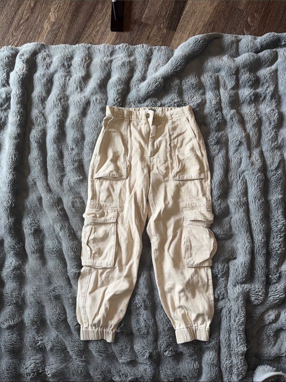 All Saints Beige Cargo Pants